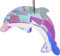 Beebeecraft Kristall Sonnenfänger Prisma Zum Aufhängen Klares ab Delfin Glasprisma Sonnenfänger 7.6cm Regenbogenmacher Kronleuchter Anhänger Ornamente Für Wand Fenster Garten Innen Und Außendekoration