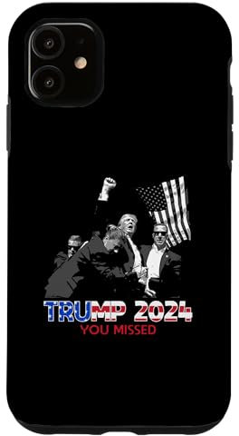 Hülle für iPhone 11 Trump-Attentat Blutiges Ohr Butler Trump Xou hat verpasst
