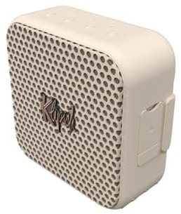 Klipsch The Austin Portable Bluetooth Speaker with a 1.5 Full Range Driver, IP67 dust and Waterproof Rating, 12 Hours of Playtime for a Premium Live Concert Experience - Cream