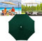 Toldo De Repuesto Para Sombrilla De Patio, Ø2.5m/2.7m/3m 6 /8 Varillas Impermeable Cubierta De Sombrilla De Tela De Paraguas Recambio, Fácil De Instalar, Para Jardín, Piscina, Terrazas(Green,2.7M/8Rib