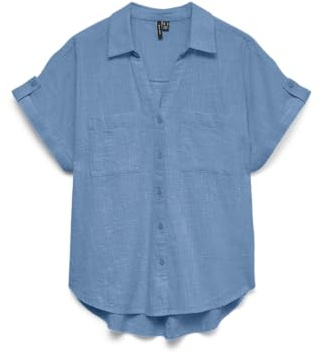 VERO MODA Damen Vmthilde Ss Shirt WVN Noos