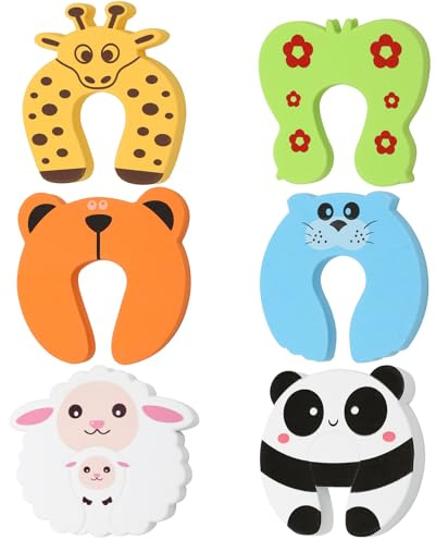 6 Pcs Klemmschutz für Türen kinder, Tür-Klemmschutz, Fingerschutz Tür Kinder, Türstopper Baby Schaumstoff Für Zimmertüren Und Schiebetüren, DASS Sich Die Türen Schließen Und Die Hände Einklemmen