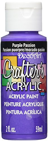 Deco Art DCA72-3 - Pintura para Tejidos y Telas, Color Morado