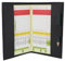 Soft Leather Golf Scorecard Holder 2315 Black