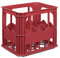 Stefanplast Bottle Cassetta Porta Bottiglie 12 Posti 40X30X35, Plastica, Marrone