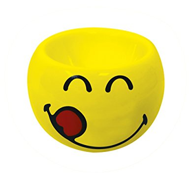 Zak Designs 6727-4463 Smiley Emoticon Lecker Eierbecher Gelb