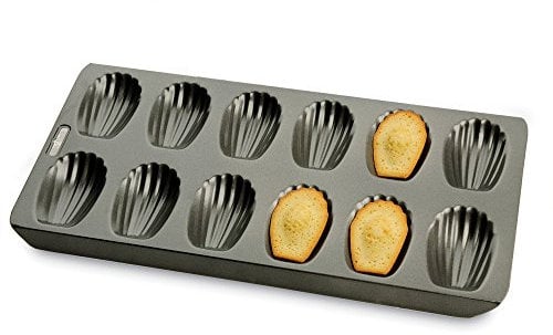 Chicago Metallic Madeleine Backform, Antihaftbeschichtung, 40 x 19 cm