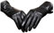 Long Keeper Lederhandschuhe Damen Faux Leder Touchscreen Handschuhe Damen Winter Warm mit Weichem Innenfutter (Schwarz)