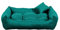 gutekissen® Stoff Hundebett Hundeliege Hundekissen Hundeliege Hundeliege Hundeliege - Langlebige Materialien und hohe Qualität NEO (XS - 55x45, Türkis)
