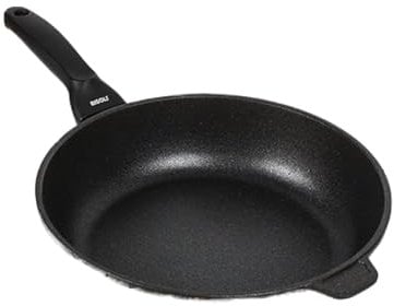 Risoli Padella Alta BLACKplus® Alluminio PRESSOFUSO Antiaderente El Diamant Ultra Resistente FRYPAN Made Italy cm 24