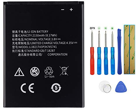 Swark Li3821T43P3h745741 - Batería compatible con smartphone ZTE Blade L5 / L5 Plus con herramientas