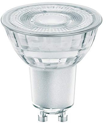 OSRAM STAR+ Dimmbare PAR16 LED Reflektorlampe mit GU10 Sockel, Warmweiss (2200K bis 2700K) mit GlowDIM-Effekt, 4.50W, Glas Spot, Ersatz für 50W-Reflektorlampe, LED SUPERSTAR PAR16 GLOWdim, 4er-Pack