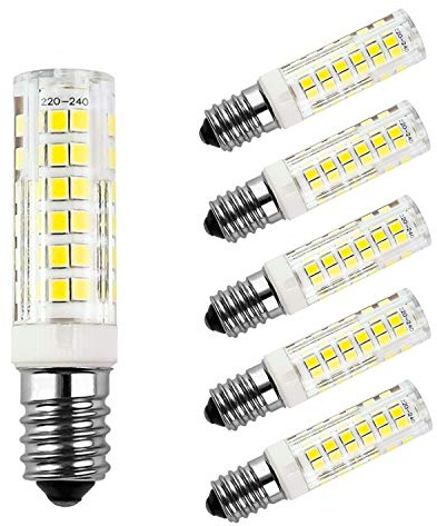 HiBay® 6er-Pack E14 LED Lampe Warmweiß 7W ersetzt 60W Halogenlampen LED Glühbirne E14 Energiesparlampe Leuchtmittel 360° Abstrahlwinkel Birne