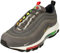 Nike AIR MAX 97 EOI (GS) Running Shoe, Lt Graphite Obsidian Black Persian Violet, 5.5 UK