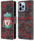 Head Case Designs Officially Licensed Liverpool Football Club Club Colours Crest Digital Camouflage Leather Wallet Case Compatible With Apple iPhone 13 Pro Max