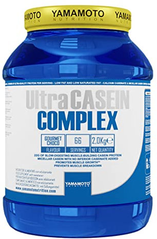 Yamamoto Ultra Casein complex 2000 g, proteina caseina micellare, gusti a scelta (vaniglia)