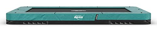 BERG Sport inground Trampolin, rechteckig, Champion, Grün, 330 cm, 14 +