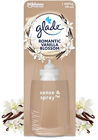 Glade® Sense & Spray™ Nachfüllpack Romantic Vanilla – mit ätherischen Ölen angereichert