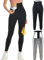 MELLIEX Schwitzhose Gewichtsverlust Hosen Hohe Taille Sauna Hosen Sporthose Jogginghose Schwitz Leggings Lange Sauna Hosen Body Shaper für Fitness Sport Gym Yogg-M