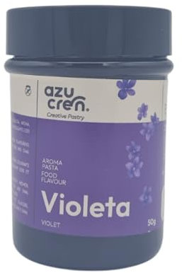 Azucren - Aroma en Pasta de Pistacho - Aromatizar y Potenciar - Sabor a Pistacho - Ideal para las Creaciones Reposteras (Violeta)