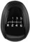 AUTOZOCO Pomo de 6 cambios marcha furgoneta, Perilla de cambios, Pomo transmisión manual, Negro, Compatible con Mercedes Vito Viano Sprinter II VW, OEM 959944