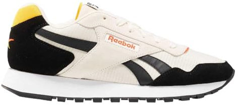 Reebok Glide, Zapatillas de Deporte, Unisex Adulto, Alabaster/Black/White, 45 EU