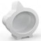 MIJOMA Tirelire cochon en bois blanc avec façade en verre – Parfaite pour économiser et comme emballage cadeau d'argent – 15 x 15 x 5 cm