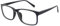 GQUEEN Brille Ohne Stärke Fake Brille Nerdbrille Damen Herren UV400,PO2