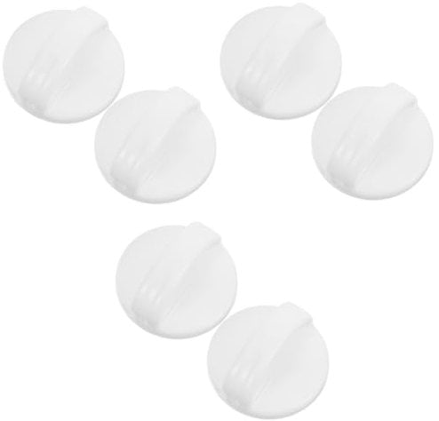jojofuny 6pcs Washer Timer Control Knobs for Semi-automatic Washing Machines Easy to Install Dryer Control Knobs Compatible Various Washer Models Lightweight Design for Convenience