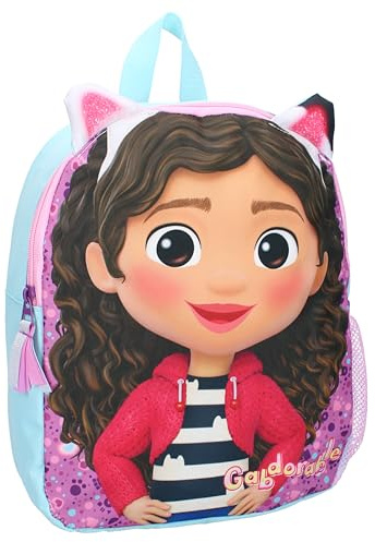 Vadobag Unisex Rugzak Gabby's Dollhouse Fluffy Friends Rucksack, blu, One Size