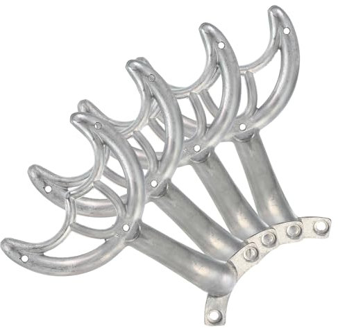 PATIKIL Ceiling Fan Blades Arms Replacement, 4 Pcs 52 Fan Blade Replacement Parts Mounting Bracket Kit for Replacing the Worn Fan Blades, Iron