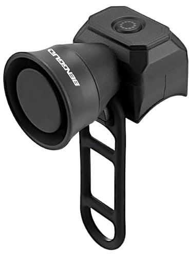 Clacson Bici, Ricaricabile Tramite USB Campanello per Bicicletta, 5 Modalità Sonora, 120dB, Impermeabile IPX4, per Bicicletta, Mountain Bike, Bici da Corsa, Scooter MTB