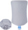 GORGECRAFT Water Dispenser Barrel Dust Cover Protector Gray Fabric Cloth Dust Proof Reusable Stretchy Cooler 5 Gallons Bucket Decoration Jug Protector Covers for Home Kitchen Office Hotel