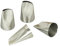 LYHYDMA Spritztüllen Medium Size Rose Petal Piping Nozzle Set Cream Icing Tips for Cake Cupcake Flower Bean Paste Decorating Nozzles 4pc(1set-4pc)