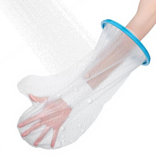 KFHENSOMR Gipsschutz Wasserdicht Arm Kinder Wasserdichter Armprotektor für Duschen Gips Tüte Arm Kind Wiederverwendbar Duschschutz Kinder Gipsverband und Bandage Trocken Halten