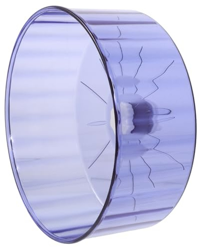 VILLCASE Hamsterrad Leise Geräuscharmes Laufrad mit Doppellagigem Kugellager Stabiles Kunststoff laufrad für Hamster Meerschweinchen Rennmäuse Geräuschloses Fitnessspielzeug in Elegantem