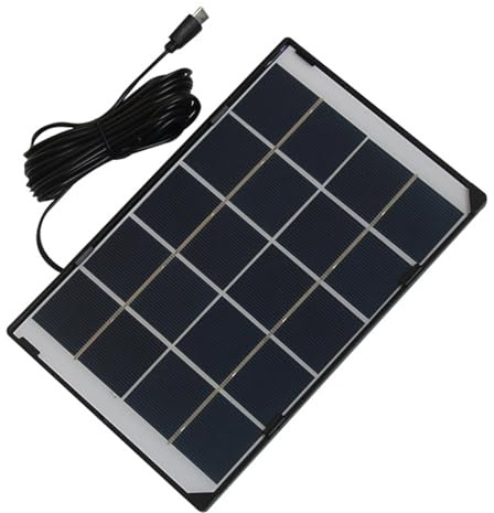 Panneau Solaire Portable,Batterie Externe 30W 5V Portable Support Réglable,Charge Rapide Chargeur Téléphone - pour Appareils Photo Lampe de Camping Ventilateur Urgence Tentes Randonnée