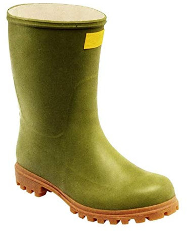 Trento Stivale Tronchetto Gomma Verde N.39