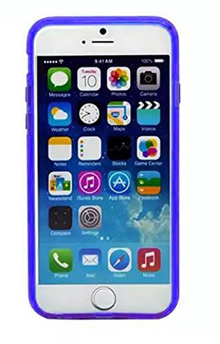 Cable And Case iPhone 6 Plus Case, iPhone 6/6S Plus Armor cases Tough Rugged Shockproof Armorbox Dual Layer Hybrid Hard/Soft Slim Protective Case - Armor Case Soft Jelly Purple