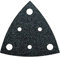 FEIN Schleifblätter Korn 120, Kantenlänge 80 mm, VE 5 St., Für den universellen Einsatz auf nahezu allen Materialien. Gelocht, Klettschnellbefestigung