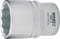 Hazet Steckschlüsseleinsatz Doppelsechskant 900Z-25 25mm I Antrieb 1/2 Zoll I Chrom-Vanadium-Stahl, robustes Design