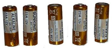 5 x Alkaline 23AE 12V for Doorbell & Other devices