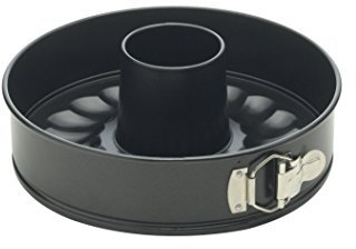 Excelsa 34975 Classic Baking Stampo Tortiera Apribile 2 Fondi, Acciao, 28 cm