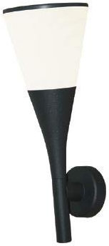 Lampenlux Aussenleuchte Esko IP55 Wandlampe Wandleuchte Fackel Aluminium Anthrazit Grau Fassung E27 Gartenlampe