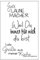 Efco Stempel Clear Gute Laune Macher , transparent, A7/ 74 x 105 mm, 3-teilig