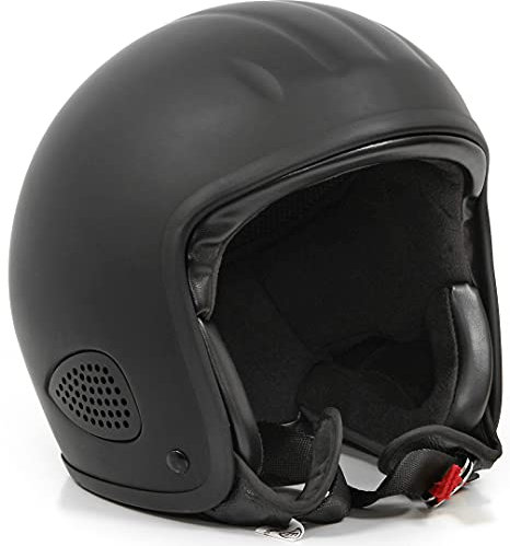 Bores Gensler Kult Jethelm, schwarz matt, XS1/M