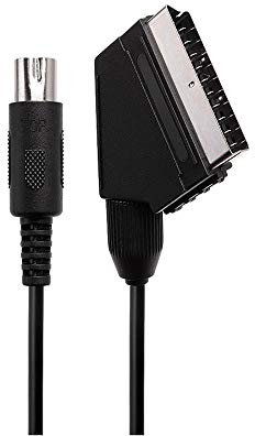 Ruitroliker 1.8m 6ft RGB Scart AV Cable Lead Audio Video Connector for Genesis 1 Mega Drive Master System