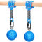 SELEWARE Pull Up Power Ball Hold Grips Durable Blue rutschfeste Handgriffe Krafttrainer Trainingsgerät für Klimmzüge, Kugelhanteln, Fitness, Workout