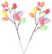 PRETYZOOM Weidenzweige Blumenauswahl. 2 Zweige Eier Picks DIY Osterdekoration für Ostern Party Garten Blumentopf Dekostecker Dekoration - Baumdekor. Papphaus Für Kinder XXL
