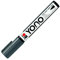Marabu 12400103079 - YONO Marker, Dunkelgrau 079, vielseitiger Acrylstift mit japanischer Rundspitze 1,5 - 3 mm, wasserbasiert, lichtecht und wasserfest, für nahezu alle Untergründe